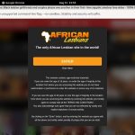 African Lesbians Limited Discount