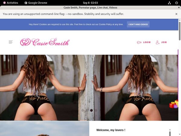 Casie Smith New Account