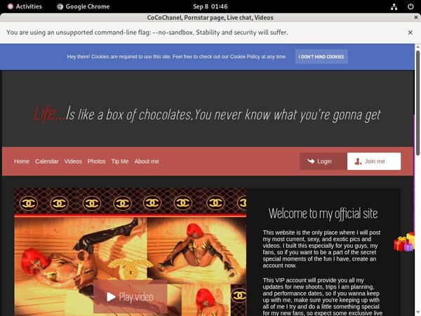 Cocochanel.modelcentro.com New Movies