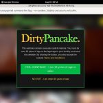 Dirty Pancake Offer Paypal