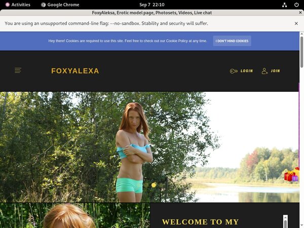 Foxyaleksa.com Make Account