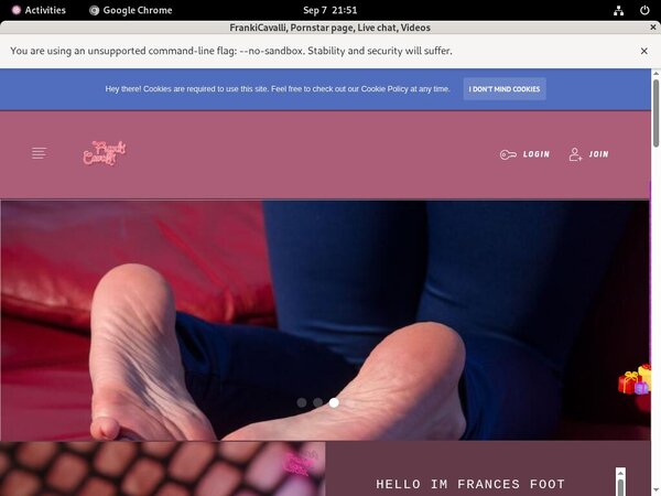 Free Account In FrankiCavalli