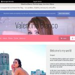 Free Valentinabiancox.com Video