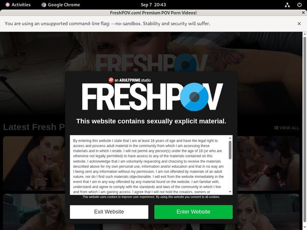 Fresh POV Login Free