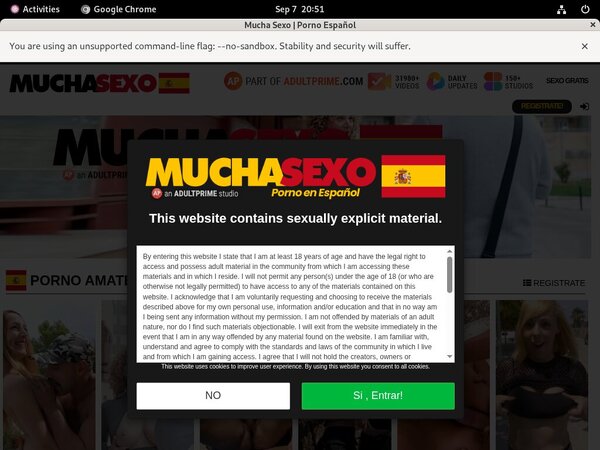 Get Mucho Sexo Discount Offer