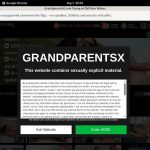 Grand Parents X Account Free