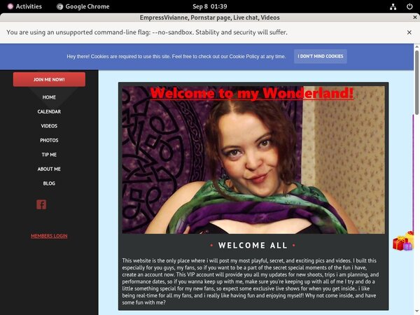 Gratis EmpressVivianne Konto