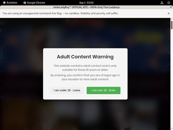 Hello Ladyboy Promo Discount