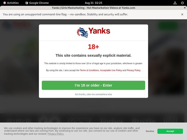 How To Get A Free Yanks.com Account