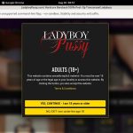 Ladyboypussy Black