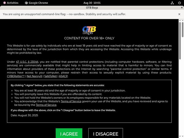 Lowest OTB Boyz Discount