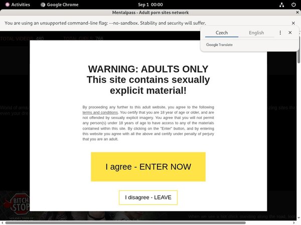 Mentalpass Creampie