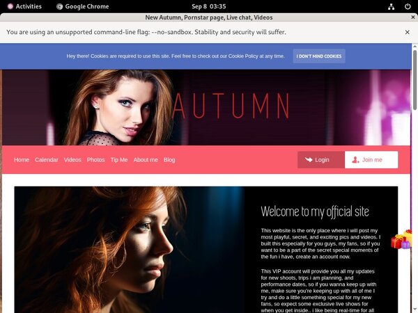 New Autumn Free Logins