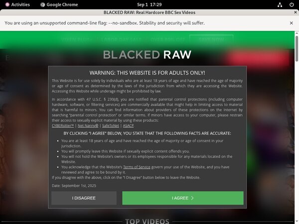 New Blackedraw.com Account