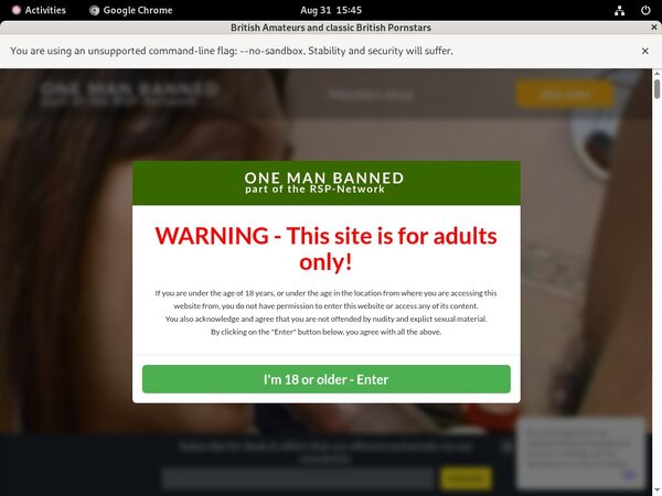 New Onemanbanned.tv Porn