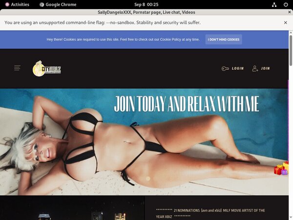 New Sallydangeloxxx.com Accounts