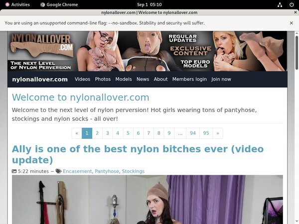 Nylonallover Offer Paypal