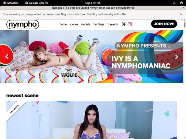 Nympho Percent Off