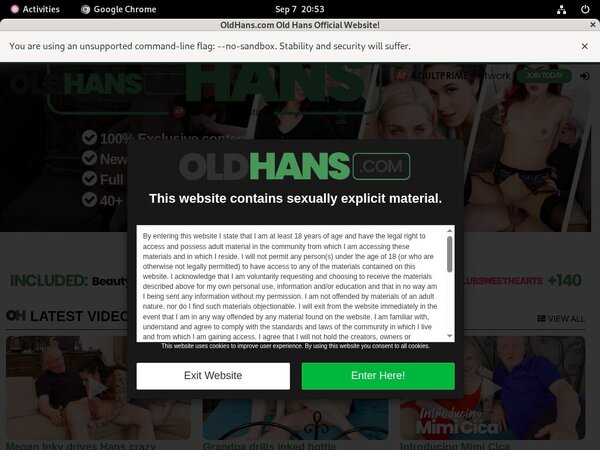Old Hans Discount Trial Free
