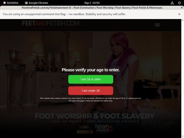 Premium Feetandfetish.com Password