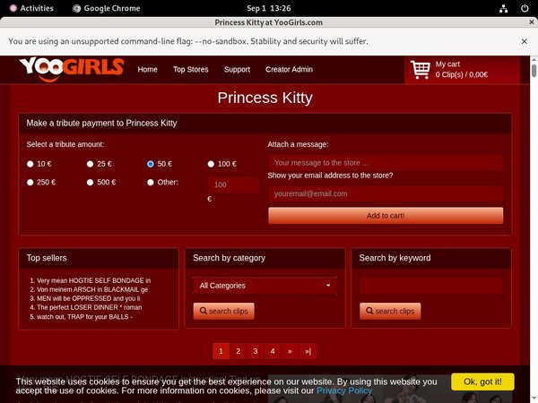 Princess Kitty Join Anonymously