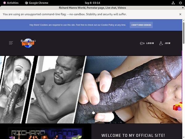 Richardmannsworldlive.modelcentro.com Discounts