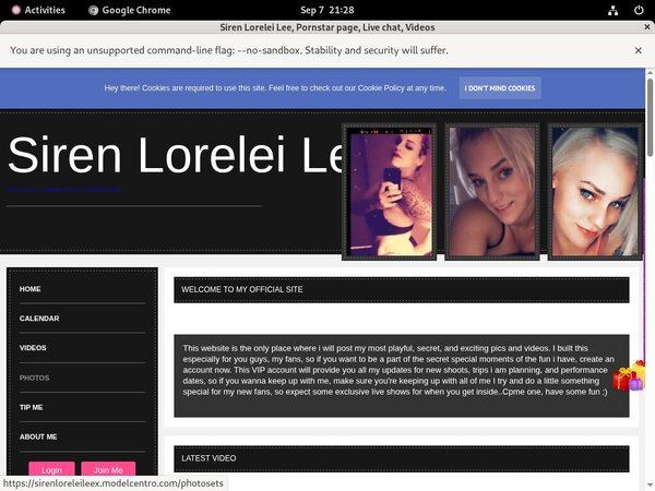 Siren Lorelei Lee Paysite Passwords