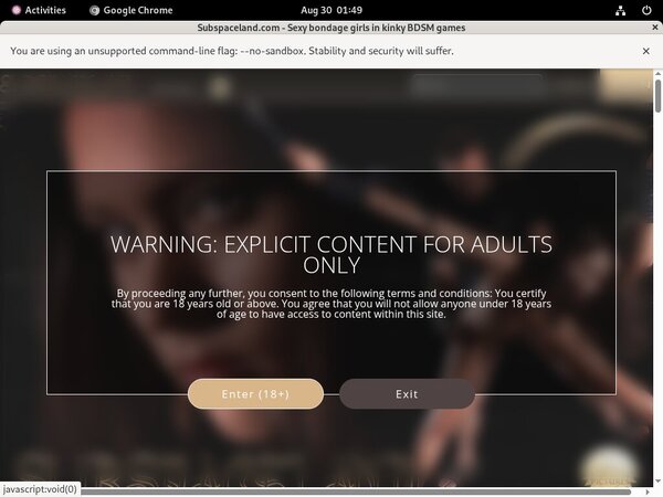 Subspace Land Mature