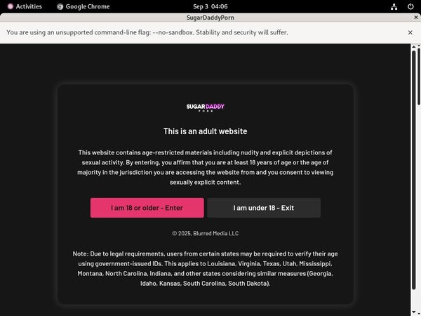 Sugardaddyporn.com Website