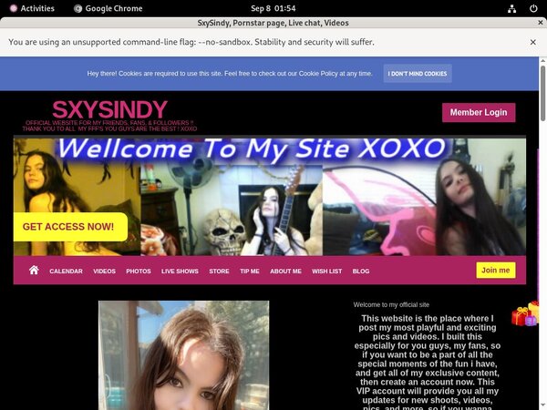 SxySindy Kennwort