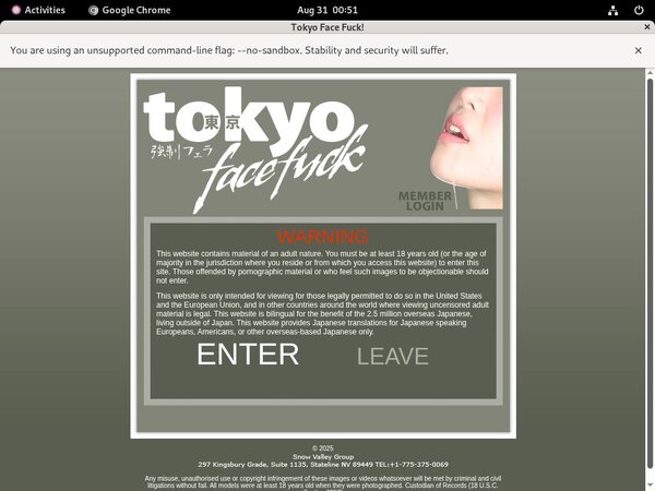 Tokyo Face Fuck Casting