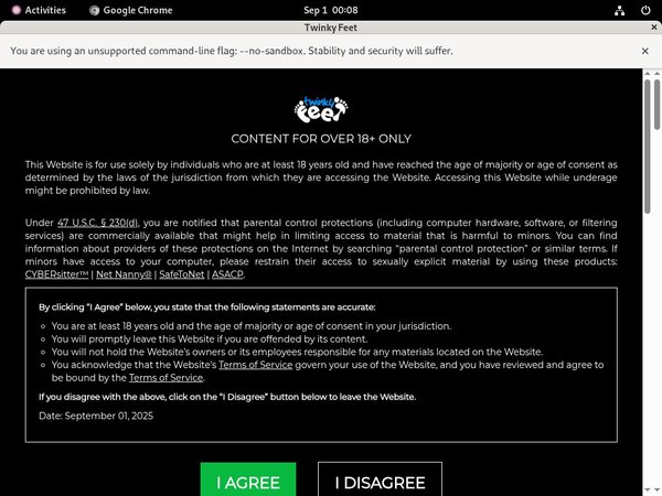 Twinky Feet Free Login Account