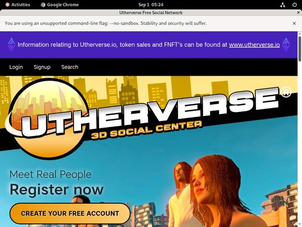 Utherverse.com Parola D'ordine