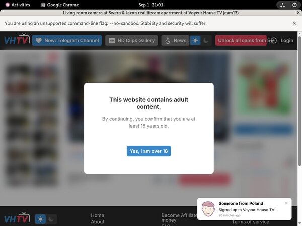 Voyeurhouse Site Passwords