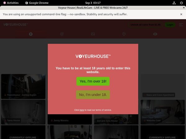 Voyeurhouse Trial Promo