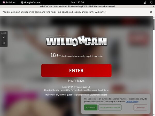 Wild On Cam Promos