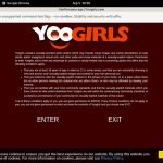 Yoogirls.com With European Credit Card