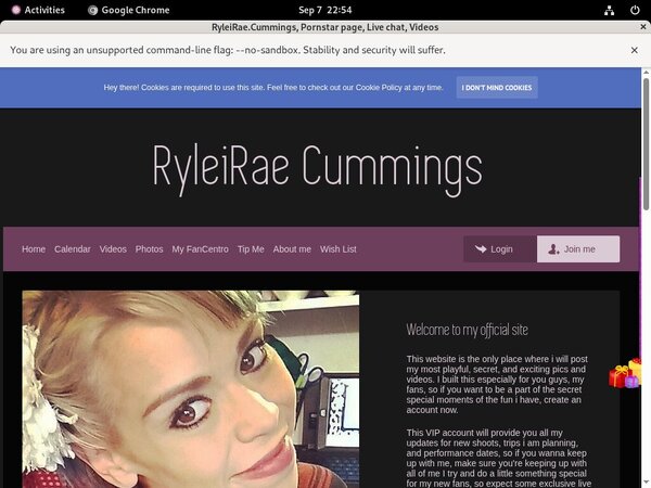 Ryleirae.modelcentro.com Trial Deal