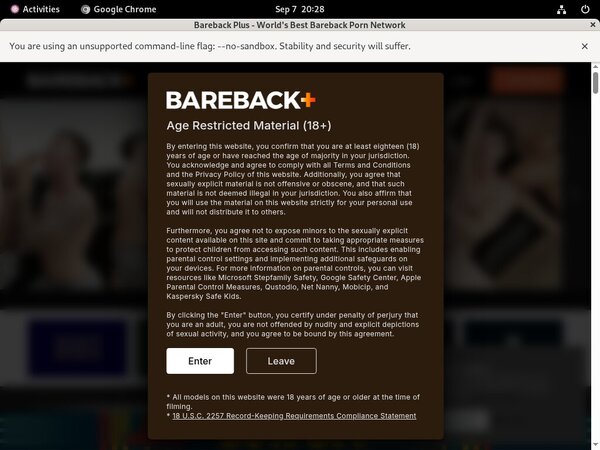 Bareback Plus Black